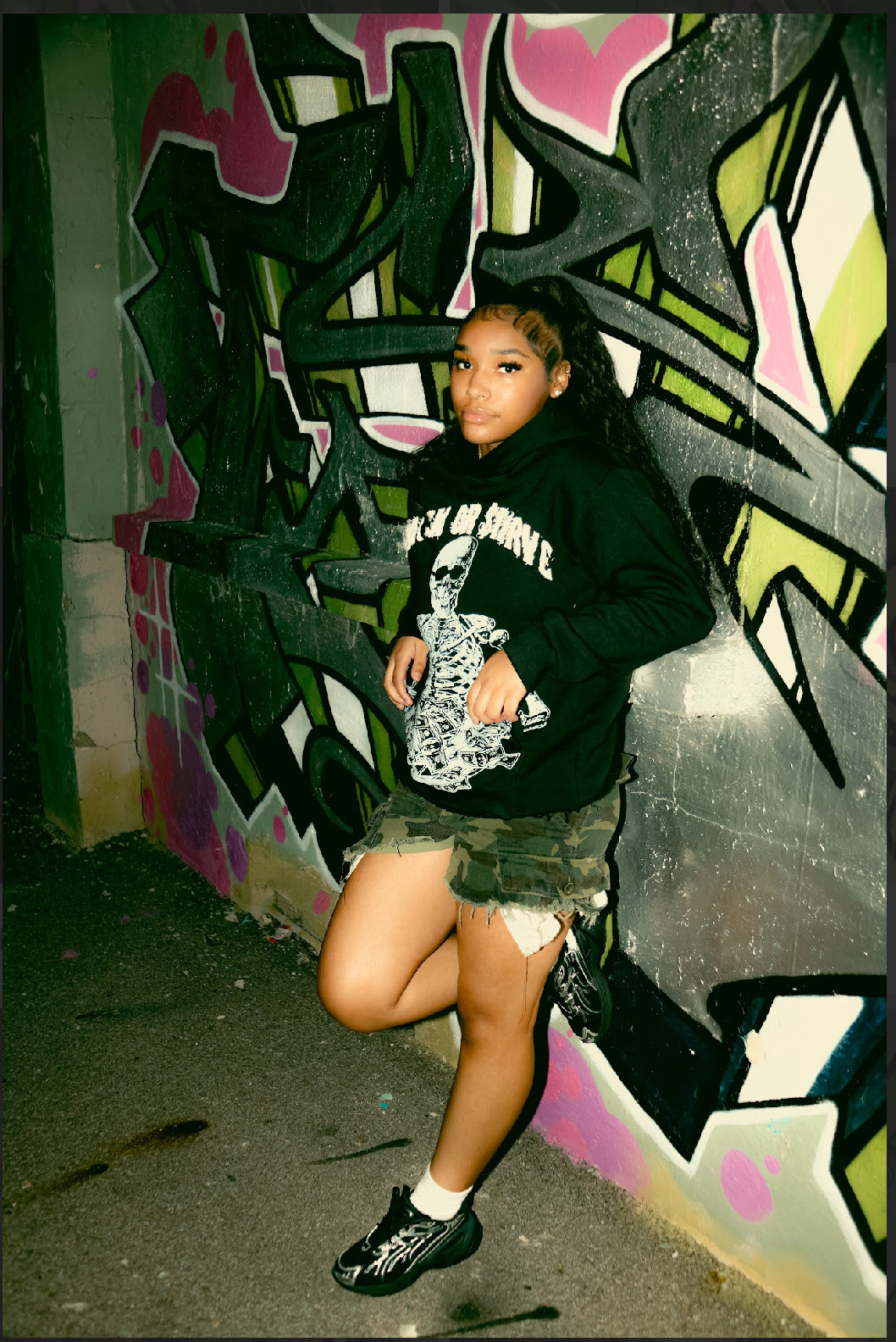 Black & White $tackOr$tarve Hoodie