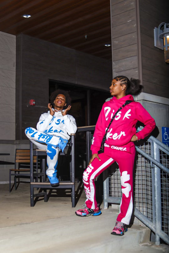 Risk Taker Pink Sweatsuit