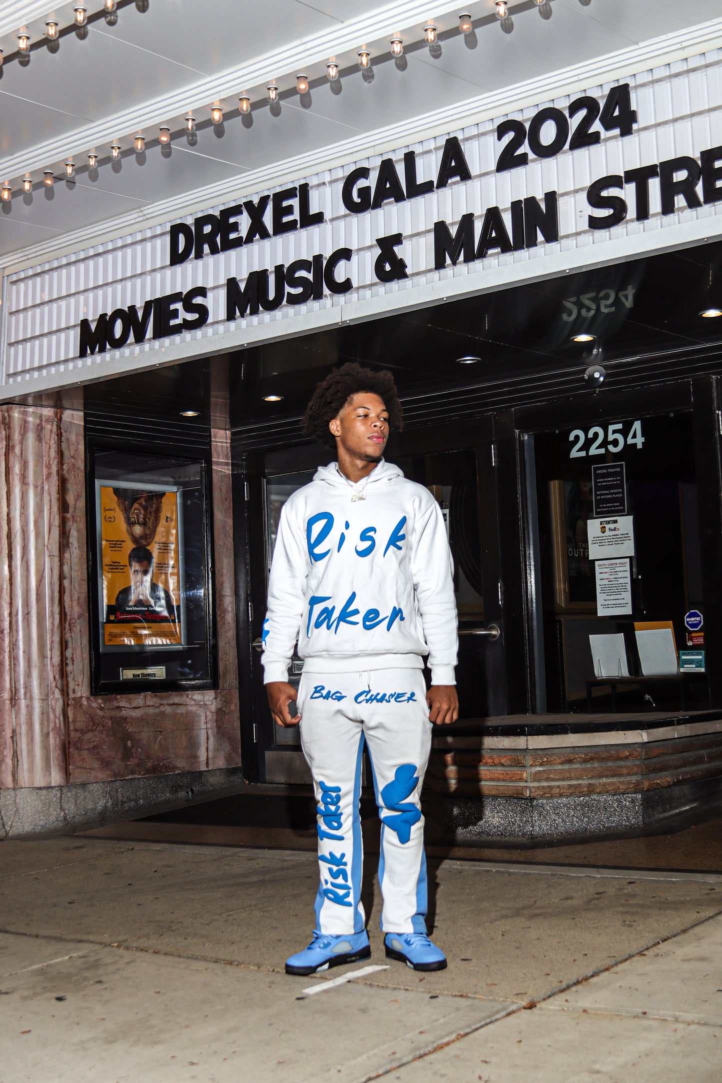 Risk Taker Blue Sweatsuit