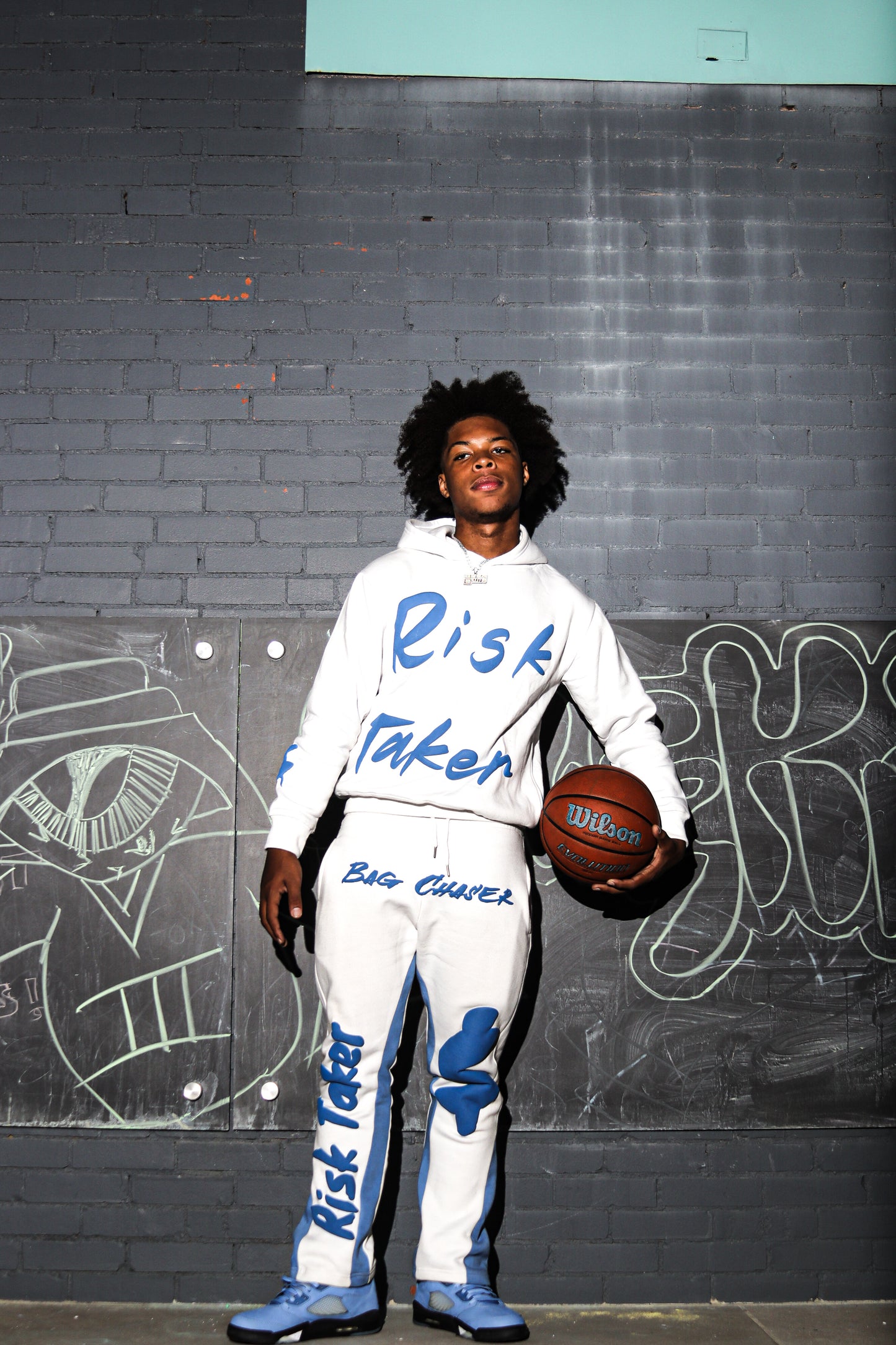 Risk Taker Blue Sweatsuit