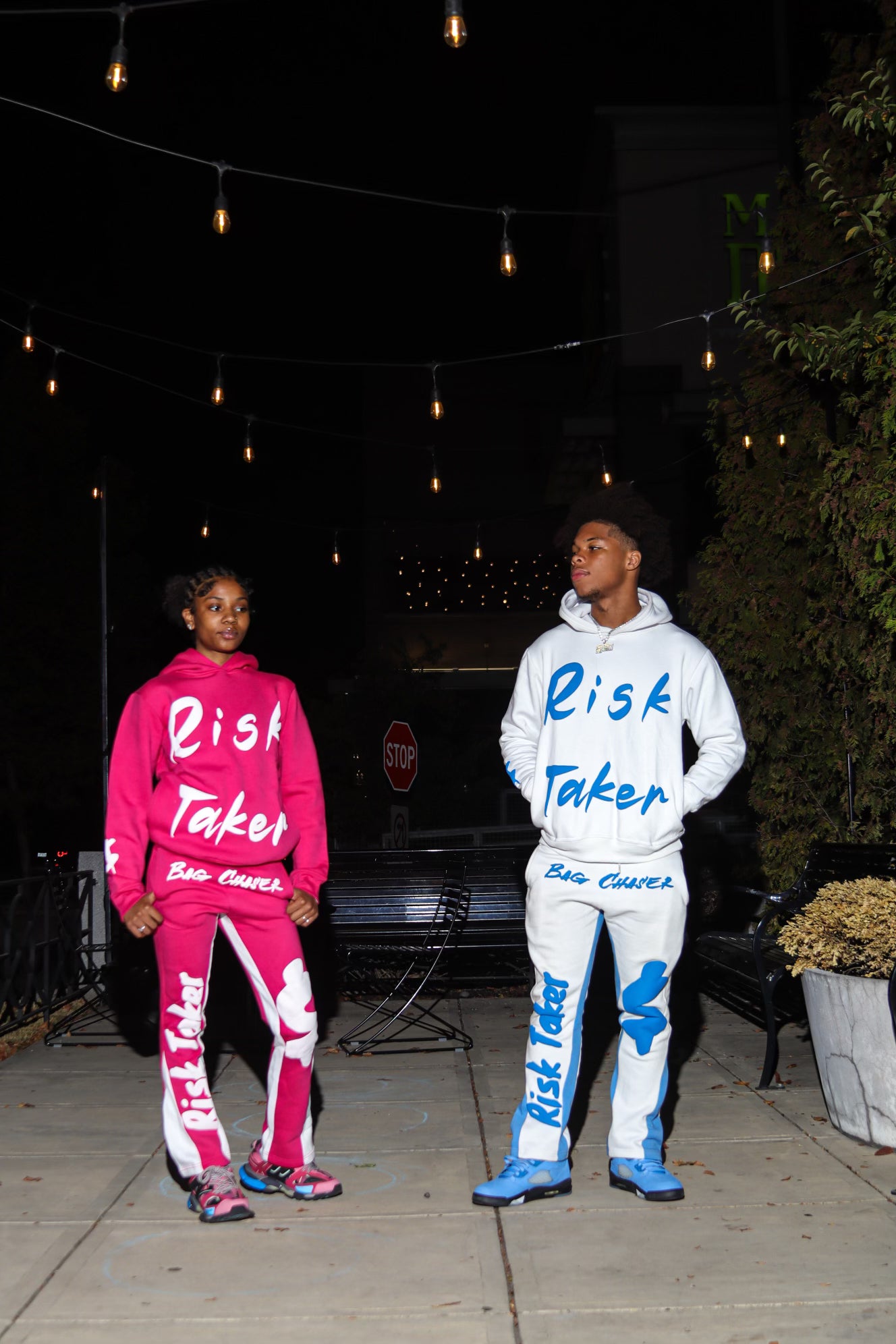 Risk Taker Pink Sweatsuit