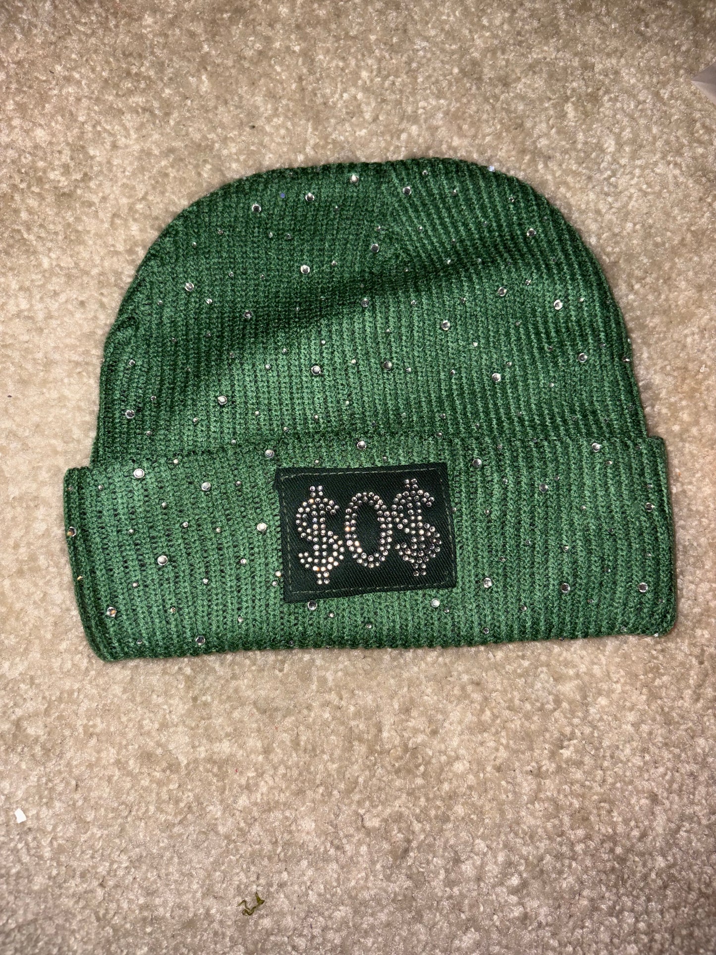 Rhinestone Beanie