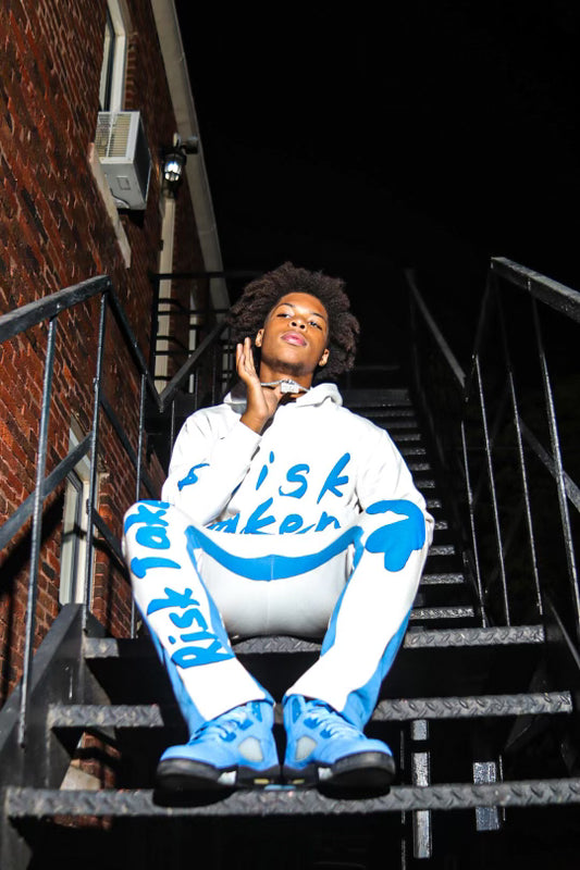Risk Taker Blue Sweatsuit