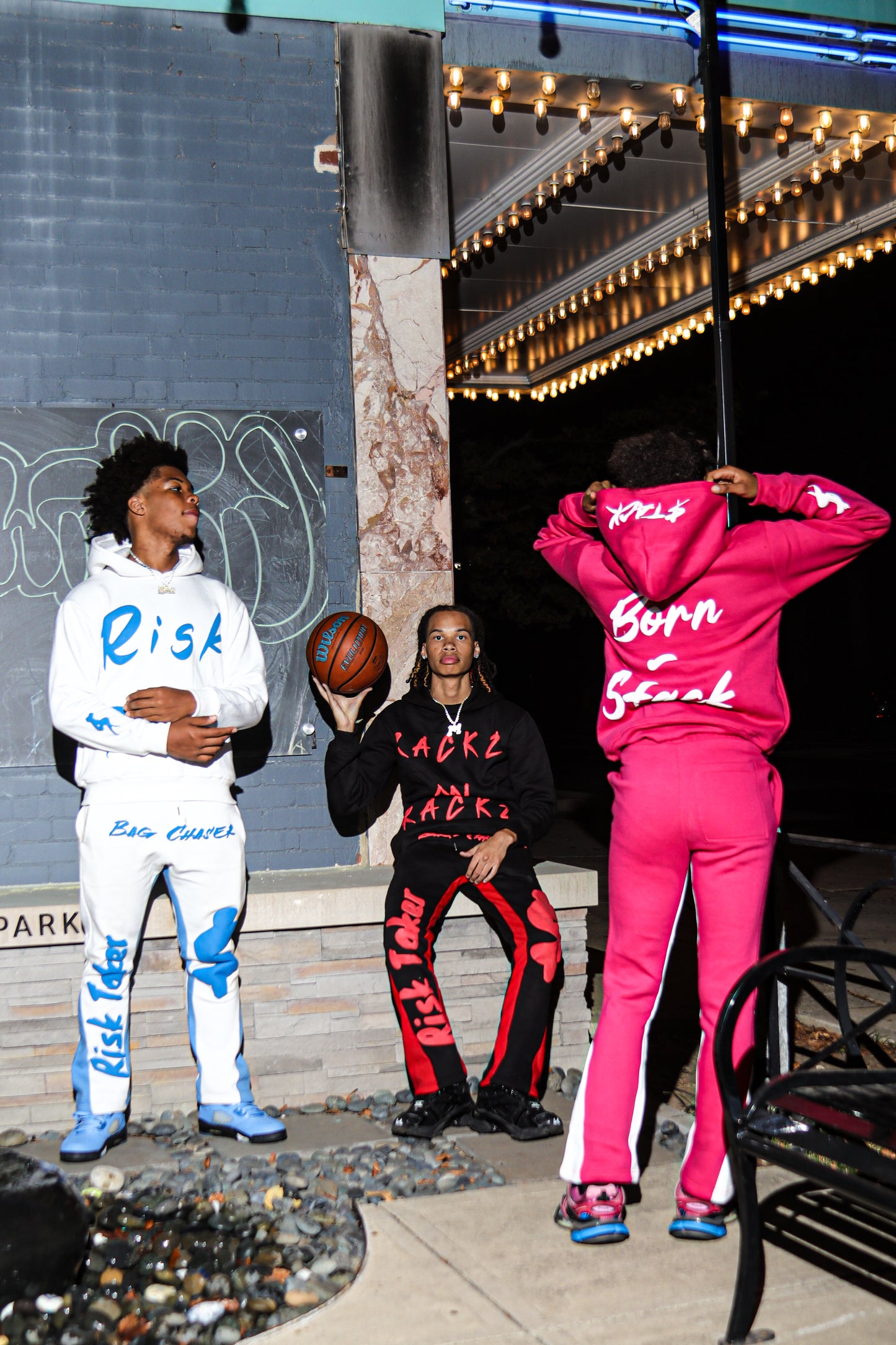 Risk Taker Red Sweatsuit