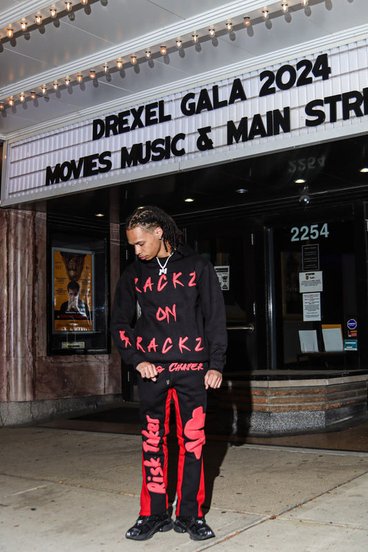 Risk Taker Red Sweatsuit